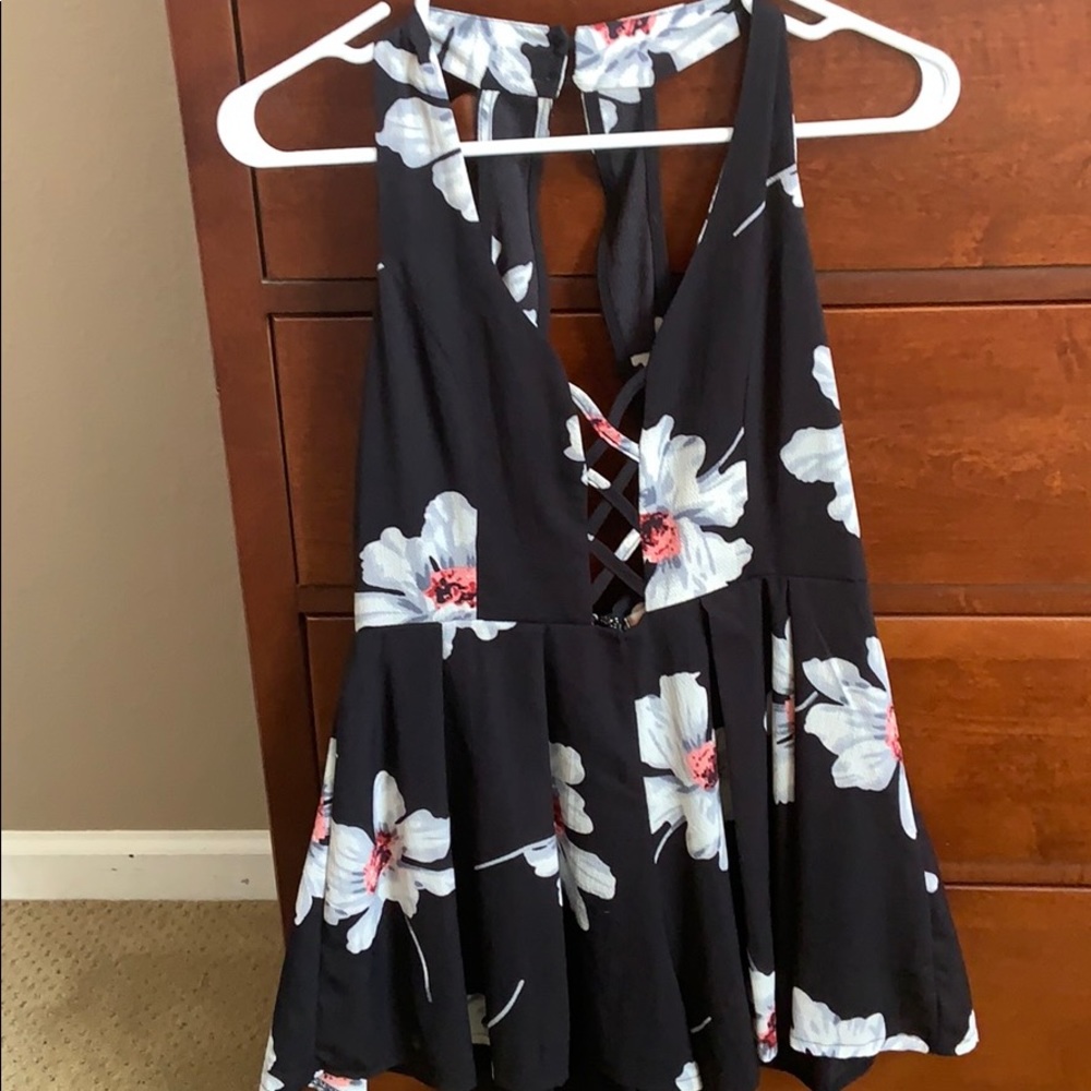 Floral romper